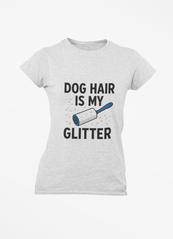 Dog Hair Is My Glitter Long Sleeve Tee — Funny Rottie Shirt for Dog Lovers