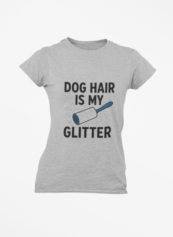 Dog Hair Is My Glitter Long Sleeve Tee — Funny Rottie Shirt for Dog Lovers
