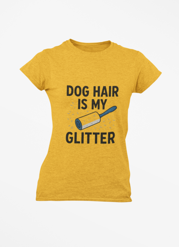 Dog Hair Is My Glitter Long Sleeve Tee — Funny Rottie Shirt for Dog Lovers