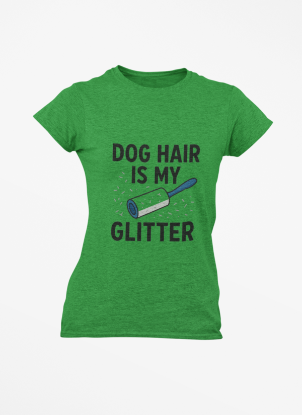 Dog Hair Is My Glitter Long Sleeve Tee — Funny Rottie Shirt for Dog Lovers