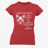 Funny "Does My Dog Bite?" T-Shirt — Humor Pet Lover Tee