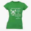 Funny "Does My Dog Bite?" T-Shirt — Humor Pet Lover Tee