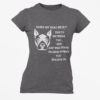 Funny "Does My Dog Bite?" T-Shirt — Humor Pet Lover Tee