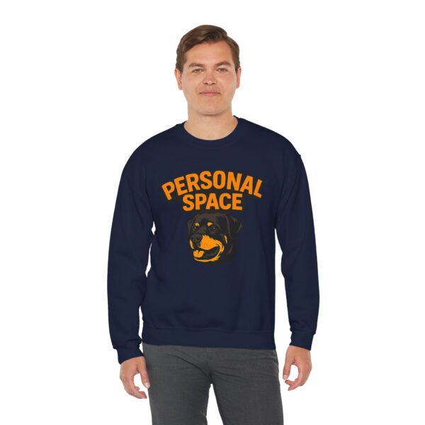 Personal Space Rottweiler Sweatshirt