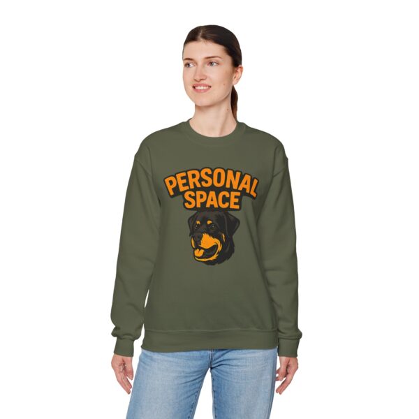 Personal Space Rottweiler Sweatshirt