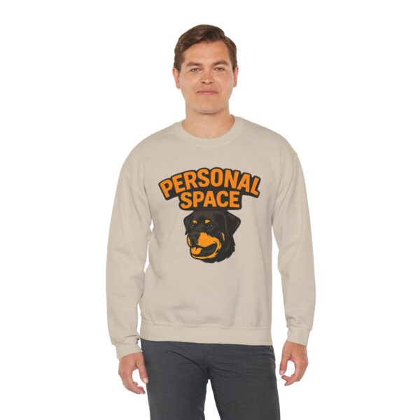 Personal Space Rottweiler Sweatshirt