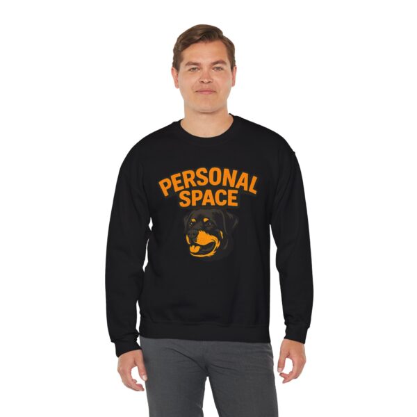 Personal Space Rottweiler Sweatshirt