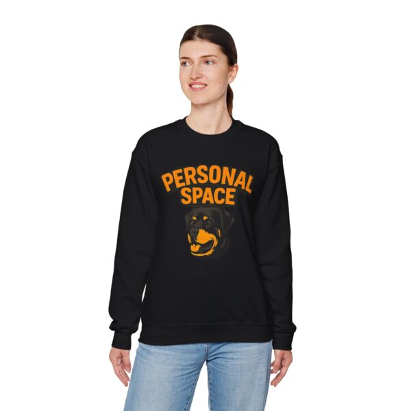 Personal Space Rottweiler Sweatshirt