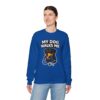 My Dog Walks Me Sweatshirt — Funny Rottweiler Dog Lover Crewneck