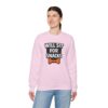 Will Sit for Snacks Funny Dog Bone Crewneck