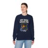 My Dog Walks Me Sweatshirt — Funny Rottweiler Dog Lover Crewneck