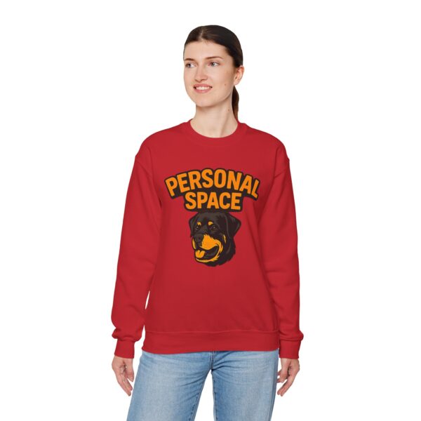 Personal Space Rottweiler Sweatshirt