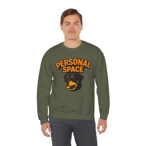 Personal Space Rottweiler Sweatshirt