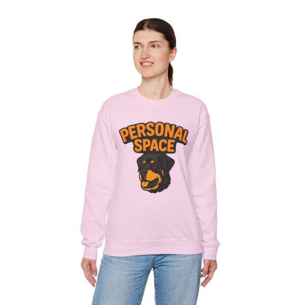 Personal Space Rottweiler Sweatshirt