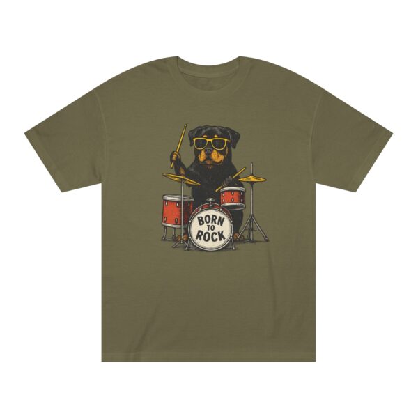Rottie Born to Rock Unisex Classic Tee
