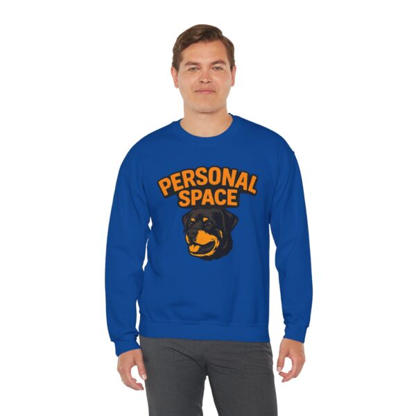 Personal Space Rottweiler Sweatshirt
