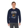 My Dog Walks Me Sweatshirt — Funny Rottweiler Dog Lover Crewneck
