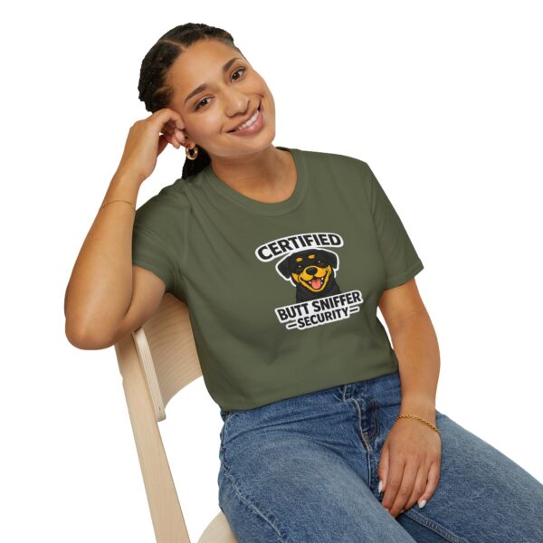 Certified Butt Sniffer Rottweiler T-Shirt