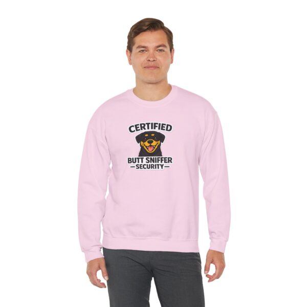 Certified Butt Sniffer Security Sweatshirt – Funny Dog Patrol Crewneck