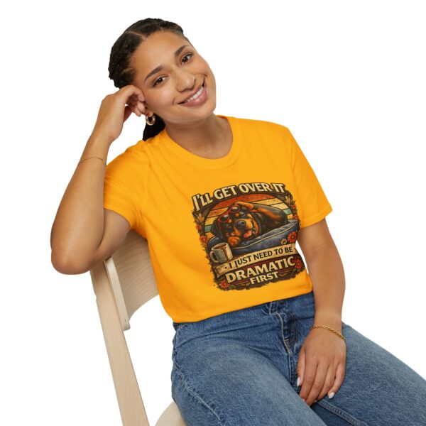 I'll Get Over It, I Just Need To Be Dramatic First Rottie Vintage Graphic Tee