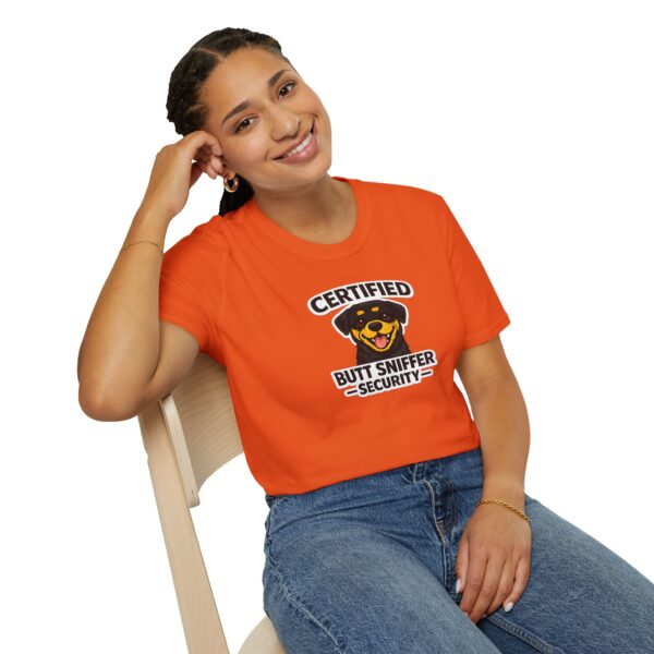 Certified Butt Sniffer Rottweiler T-Shirt