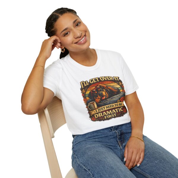I'll Get Over It, I Just Need To Be Dramatic First Rottie Vintage Graphic Tee