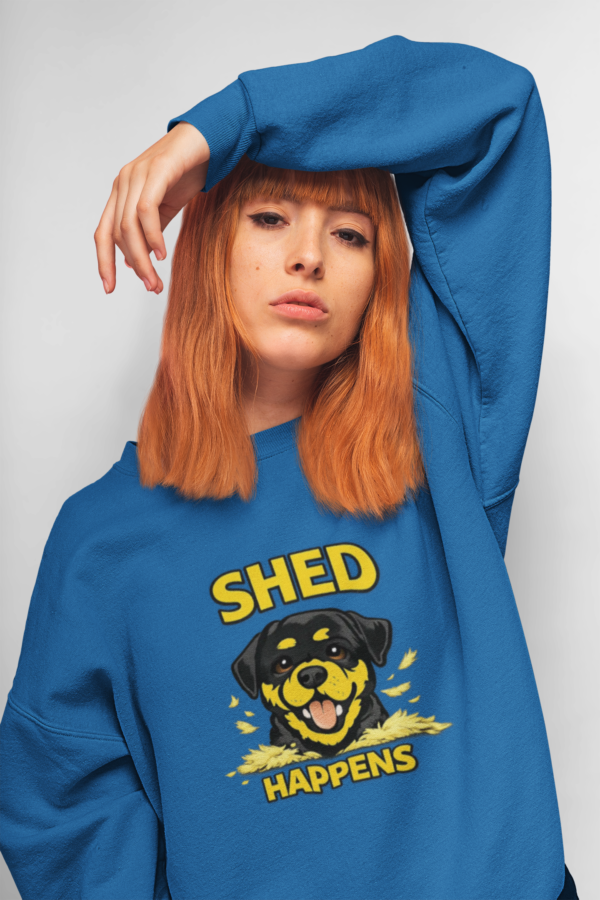 20260407203855-1f132c1c-c0cc-61ce-b7d3-4e9e7b913b2b-7.png Shed Happens Sweatshirt - Funny Dog Lover Crewneck