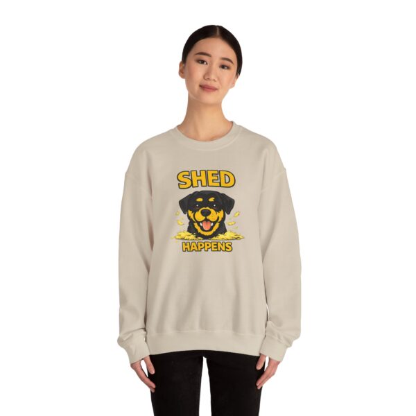 87805643942201547_2048.jpeg Shed Happens Sweatshirt - Funny Dog Lover Crewneck